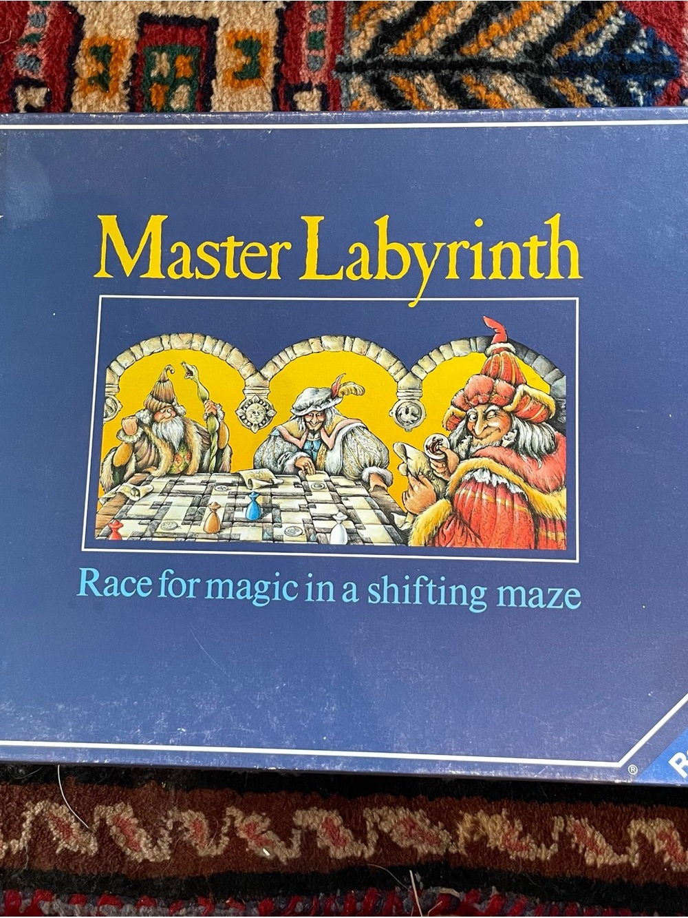 Ravensburger Master Labyrinth Box - Blue, Yellow & Orange